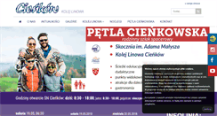 Desktop Screenshot of cienkownarty.pl