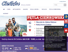 Tablet Screenshot of cienkownarty.pl